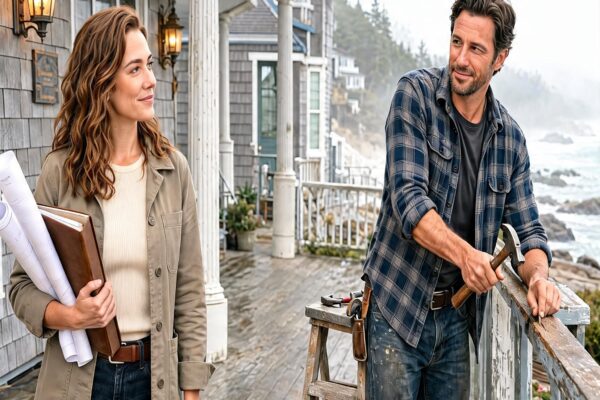 She Thought the Quiet Man Fixing the Porch Was Just the Handyman at an Old Seaside Inn—Then She Learned He Owned the Entire Estate, and the Ballroom He Had Kept Locked for 12 Years Was Hiding the Grief That Could Either Bring Them Together or Keep His Heart Closed Forever