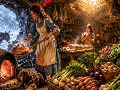 They Expected a Frozen Widow in a Blizzard — Instead They Found Fresh Bread and a Warm Shelter