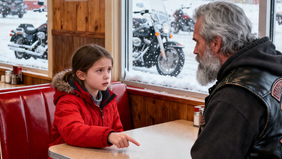A LITTLE GIRL GAVE FIVE BIKERS A SILENT HELP SIGNAL – AND WHAT THEY UNCOVERED SHOOK THE WHOLE COUNTY