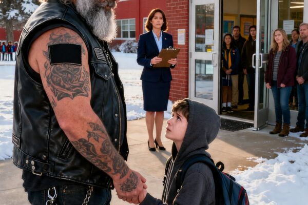 I WAS BANNED FROM VOLUNTEERING AT MY SON’S SCHOOL BECAUSE I WAS A HELLS ANGELS DAD – THEN THEY HAD TO FACE THE TRUTH