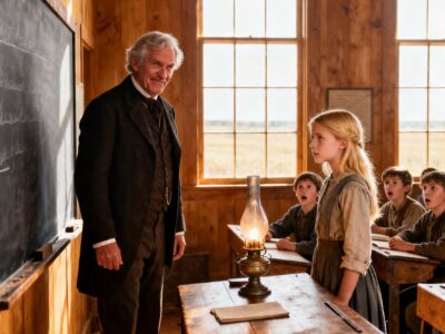 THE TEACHER GAVE THE WIDOW’S DAUGHTER AN IMPOSSIBLE TEST – THEN SHE SAVED THE WHOLE TOWN WITH ONE EQUATION