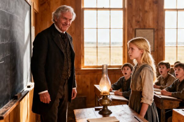 THE TEACHER GAVE THE WIDOW’S DAUGHTER AN IMPOSSIBLE TEST – THEN SHE SAVED THE WHOLE TOWN WITH ONE EQUATION