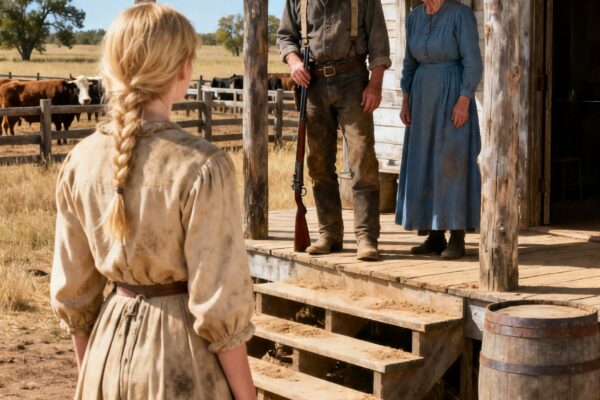 THEY MOCKED THE STARVING RANCH GIRL WHO BEGGED TO STAY – UNTIL SHE SAVED THEIR CATTLE AND EXPOSED THE MAN WHO STOLE EVERYTHING FROM HER