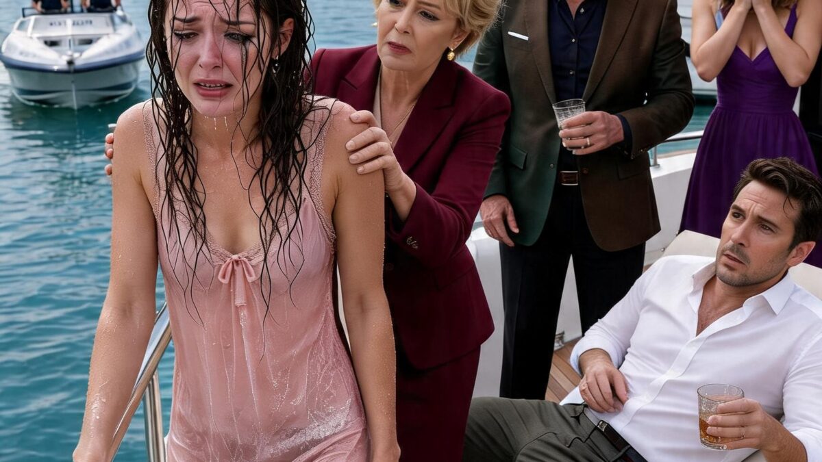 I never told my boyfriend’s snobbish parents that I owned the bank holding their massive debt. To them, I was just a “barista with no future.” At their yacht party, his mother pushed me toward the edge of the boat and sneered, “Service staff should stay below deck,” while his father laughed, “Don’t get the furniture wet, trash.”