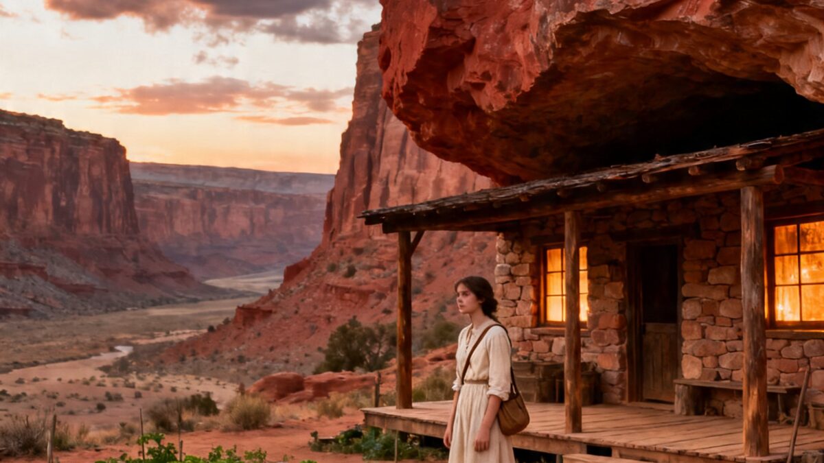 THE SHERIFF BURNED MY HOMESTEAD TO STEAL MY LAND – BUT HE NEVER KNEW WHAT MY FATHER HID IN THE CANYON