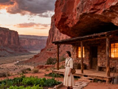 THE SHERIFF BURNED MY HOMESTEAD TO STEAL MY LAND – BUT HE NEVER KNEW WHAT MY FATHER HID IN THE CANYON