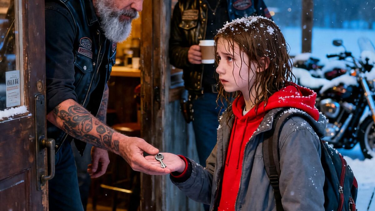 A 13-YEAR-OLD KNOCKED ON A BIKER CLUBHOUSE DOOR AFTER MIDNIGHT AND WHISPERED, “THEY DON’T WANT ME ANYMORE”