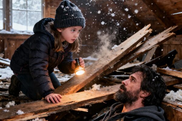 “I CAN HEAR HIM,” I SAID – THEN I CRAWLED INTO THE RUINS WHILE THE BIKERS STOOD FROZEN