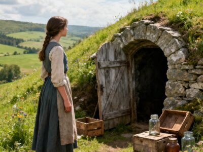 SHE FOUND A STONE ICE HOUSE BURIED IN A HILL – WHAT SHE UNCOVERED BENEATH IT MADE AN ENTIRE TOWN COME BACK TO LIFE