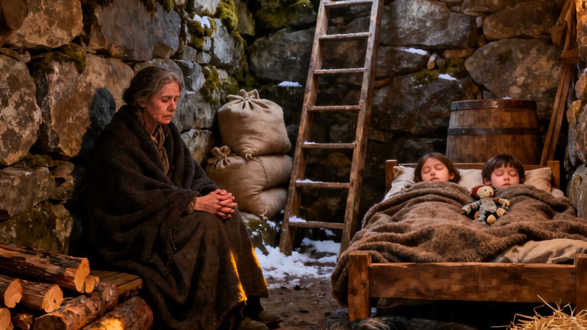 SHE BUILT A SECRET BEDROOM UNDER HER CABIN – THEN A MIDNIGHT KNOCK FROM BELOW CHANGED EVERYTHING