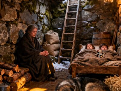 SHE BUILT A SECRET BEDROOM UNDER HER CABIN – THEN A MIDNIGHT KNOCK FROM BELOW CHANGED EVERYTHING
