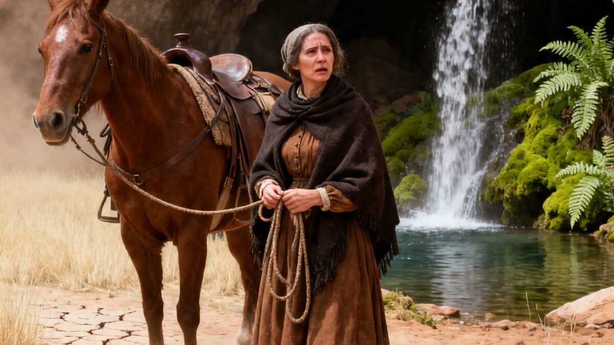MY WOUNDED HORSE LED ME INTO A CAVE – AND THE WATER INSIDE MADE A POWERFUL MAN TRY TO STEAL EVERYTHING