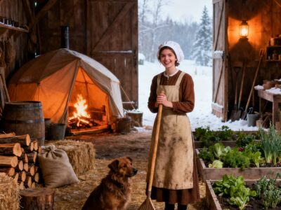 THEY CALLED MY BARN SHELTER INSANE – UNTIL MY DAUGHTERS SLEPT WARM AT 40 BELOW