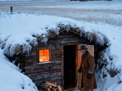I BURIED MY CABIN BENEATH THE PRAIRIE – THEN THE DEADLIEST BLIZZARD IN 40 YEARS CAME FOR US