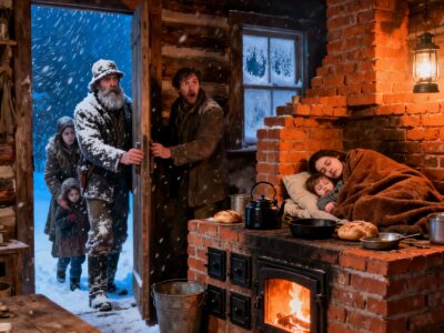 THEY LAUGHED WHEN I BUILT A HUGE RUSSIAN BRICK STOVE – THEN THE WORST BLIZZARD DROVE THEM TO MY DOOR