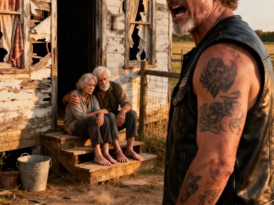 I BECAME A MILLIONAIRE BIKER BOSS, BUT WHEN I CAME HOME I FOUND MY PARENTS ABANDONED IN A SHED