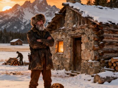 HE BOUGHT THE FROZEN RUINS EVERYONE MOCKED – THEN HIS 24-INCH STONE WALLS SAVED HIS FAMILY FROM WYOMING’S WORST WINTER