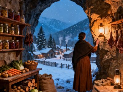 CAST OUT WITH NOTHING, I BOUGHT A $9 OUTLAW’S STONE SHELTER – THEN WINTER CAME