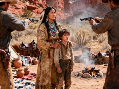 THE FRONTIER CALLED HER A KIDNAPPER – UNTIL THE BOY SHE SAVED REVEALED THE TRUTH TOO LATE