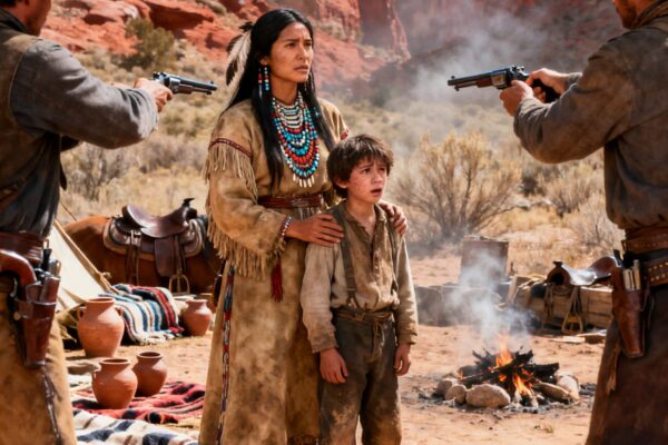 THE FRONTIER CALLED HER A KIDNAPPER – UNTIL THE BOY SHE SAVED REVEALED THE TRUTH TOO LATE