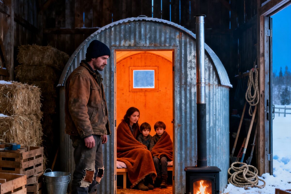 A POOR FATHER BUILT A TINY CABIN INSIDE HIS BARN TO SAVE HIS SICK SON – BUT ONE DEADLY MISTAKE NEARLY DESTROYED EVERYTHING