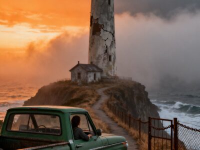 SHE WAS BEING FORCED OUT OF THE FORGOTTEN LIGHTHOUSE – THEN THE OCEAN VANISHED IN FRONT OF EVERYONE