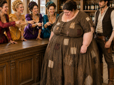 They Mocked Her Old Dress And Her Size—Then A Cowboy Did The Unexpected