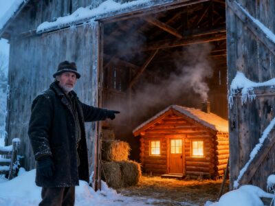 HE BUILT A HOME INSIDE HIS BARN AND EVERYONE CALLED HIM A FOOL – THEN IT STAYED 75° THROUGH THE WORST WINTER ANYONE REMEMBERED