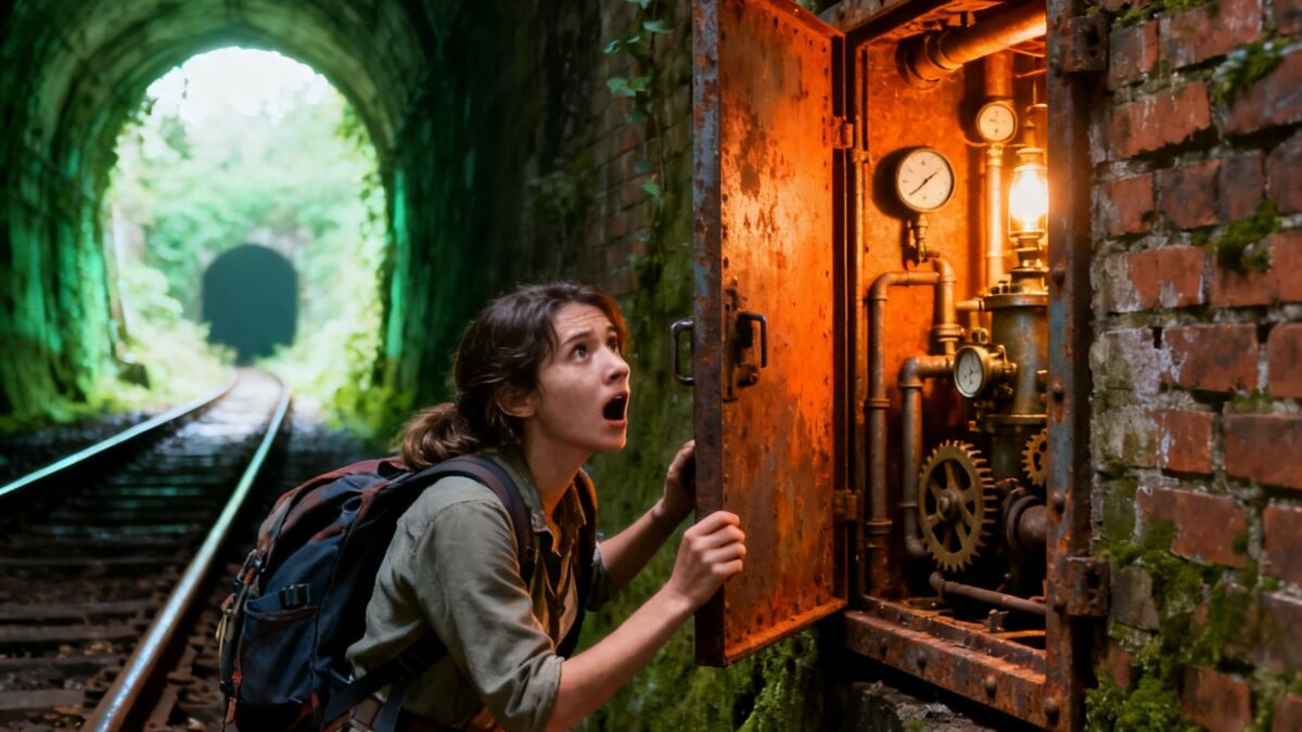 I FOUND A HATCH INSIDE AN ABANDONED RAIL TUNNEL – AND SOMETHING WAS STILL RUNNING BEHIND THE BRICKS