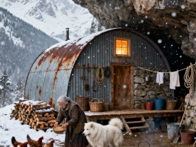 NOBODY TRUSTED MY MOUNTAIN QUONSET CABIN – UNTIL A BLIZZARD BURIED THE WHOLE TOWN