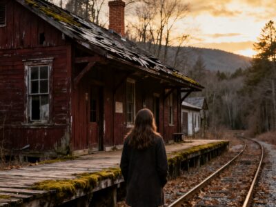 HOMELESS AT 20, I SPENT MY LAST $10 ON AN ABANDONED TRAIN DEPOT – THEN I FOUND WHAT WAS HIDDEN UNDER THE TICKET BOOTH FLOOR