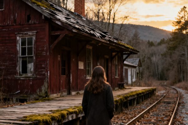 HOMELESS AT 20, I SPENT MY LAST $10 ON AN ABANDONED TRAIN DEPOT – THEN I FOUND WHAT WAS HIDDEN UNDER THE TICKET BOOTH FLOOR