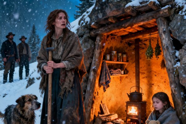 THEY MOCKED ME FOR DIGGING INTO A MOUNTAIN AFTER MY HUSBAND DIED – THEN MY CHILDREN SLEPT WARM ALL WINTER