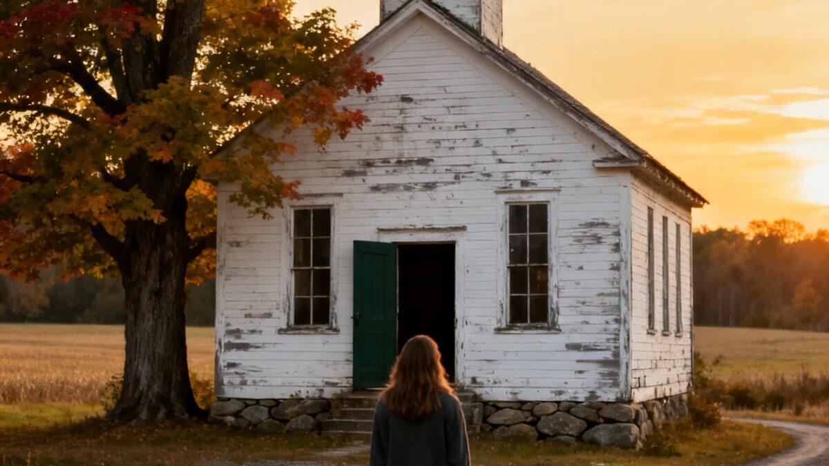 KICKED OUT AT 20, I BOUGHT A $1 SCHOOLHOUSE – WHAT I FOUND INSIDE THE WALLS CHANGED EVERYTHING