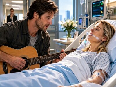 The Single Dad Walked Into the Wrong ICU Room and Sang to a Woman in a Coma for 28 Nights—He Had No Idea She Owned the Hospital, Could Hear Every Word, and Would Wake Up Remembering the Janitor Who Stayed When No One Else Did
