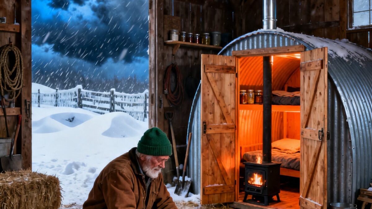 A WIDOW BURIED A TINY QUONSET HUT BEHIND HER FAILING BARN – THEN THE WORST STORM IN 46 YEARS PROVED EVERY MAN IN TOWN WRONG