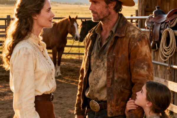A RANCH WIDOW TRUSTED A COWBOY TO FIND HER STOLEN HORSES – THEN FOUND THE LITTLE GIRL HE WAS HIDING