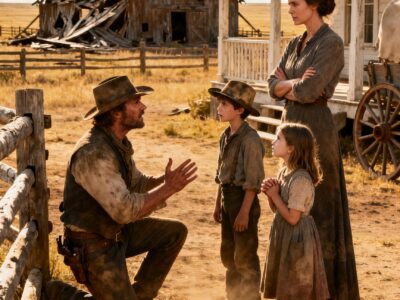 THE COWBOY BEGGED ME TO FEED HIS CHILDREN – THEN HE FOUND THE SECRET UNDER MY DEAD RANCH
