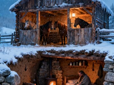 THEY MOCKED ME FOR BUILDING A SECRET BEDROOM UNDER THE HORSE BARN – THEN THE WORST BLIZZARD IN THE VALLEY PROVED WHY I DID IT