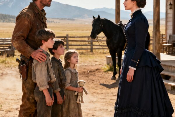 I MARRIED A BROKE SINGLE DAD COWBOY TO SAVE MY RANCH – THEN HIS CHILDREN TURNED MY FAKE MARRIAGE INTO FOREVER