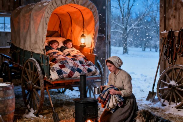 THEY SAID MY BARN SHELTER WOULD NEVER WORK – UNTIL MY DAUGHTERS SLEPT WARM THROUGH -55° COLD
