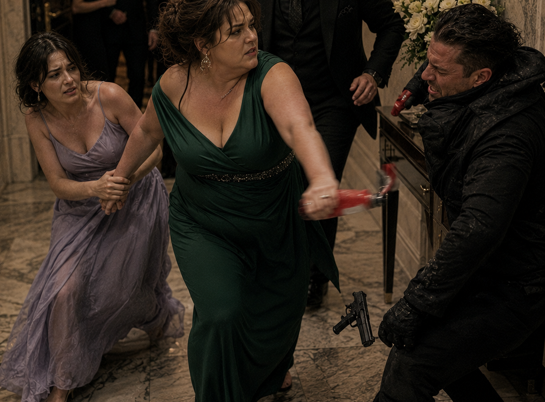 Her Friends Dared the Plus-Size Fraud Investigator to Sit Beside the Most Feared Mafia Boss at the Gala—But Maggie Doyle Returned After Learning Who Matteo Conti Was, Disarmed an Attacker With a Fire Extinguisher, and Later Forced the Man Who Controlled Every Room to Admit That Protecting Her Did Not Give Him the Right to Control Her