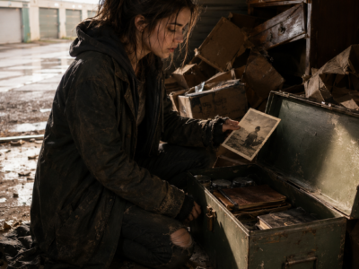 Homeless at 20, She Won a Storage Unit Everyone Called Garbage—Then a Battered Foot Locker Revealed 50 Years of Unseen Photographs Worth Millions, and the One Face Hidden Across Them Forced Her to Choose Between the Fortune She Needed and a Dead Woman’s Final Secret
