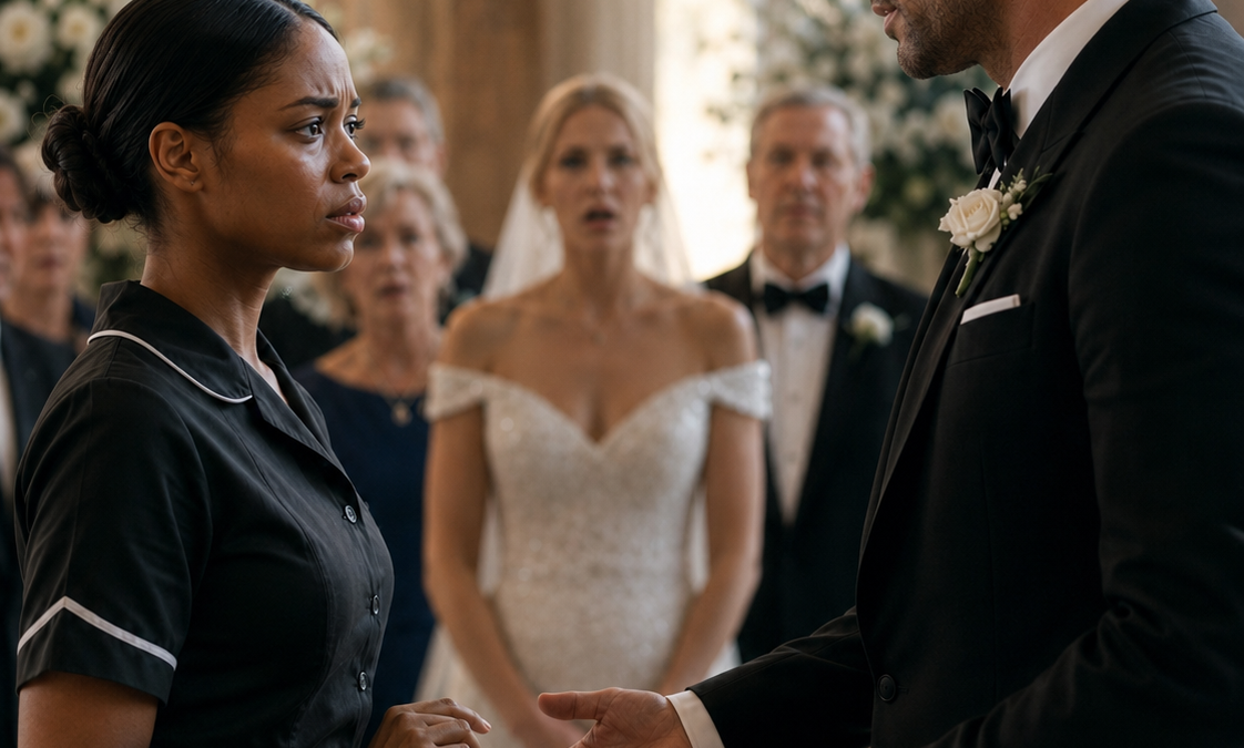 The Billionaire Stopped His Own Wedding and Chose the Maid His Family Had Humiliated—But When She Refused His Ring and an Old Letter Revealed Who She Really Was, Daniel Learned That Choosing Love Was Only the Beginning