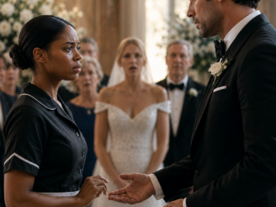The Billionaire Stopped His Own Wedding and Chose the Maid His Family Had Humiliated—But When She Refused His Ring and an Old Letter Revealed Who She Really Was, Daniel Learned That Choosing Love Was Only the Beginning