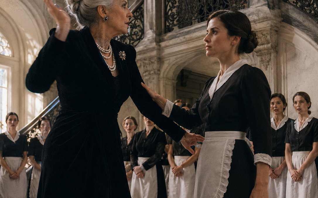 The Mafia Boss’s Mother Had Driven Eight Maids From Her Mansion—But When She Raised Her Hand Against the Ninth, the New Maid Caught Her Wrist and Revealed the Terrifying Reason Rafe Castellano Had Secretly Put Her Inside His Own Home