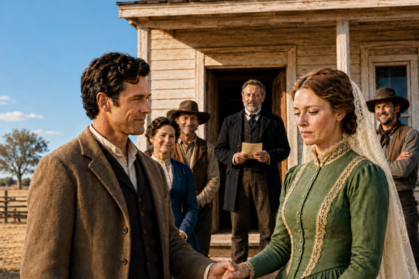 She Married the Rich Rancher to Save Her Family’s Home—Then His Wedding Gift Silenced the Town