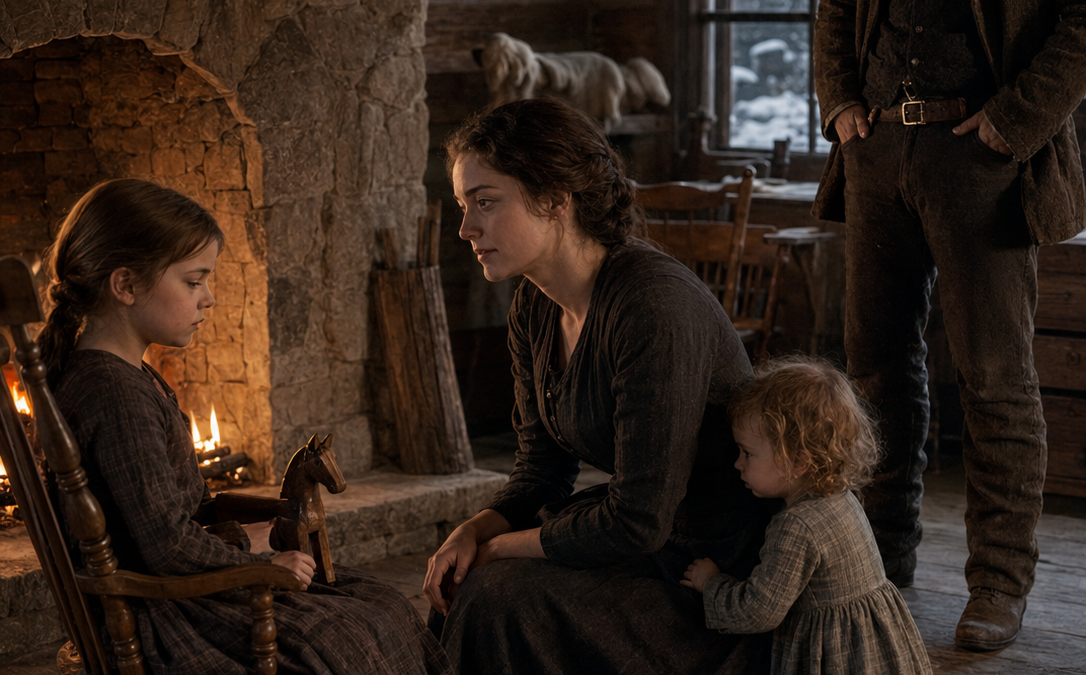 At Nineteen, Emma Signed Away Her Future for Three Hundred Dollars to Save Her Family—Then the Widowed Rancher With Five Grieving Children Refused to Claim Her Bed, and His Silent Daughter Forced the New Bride to Discover Whether a Bargain Could Ever Become a Home