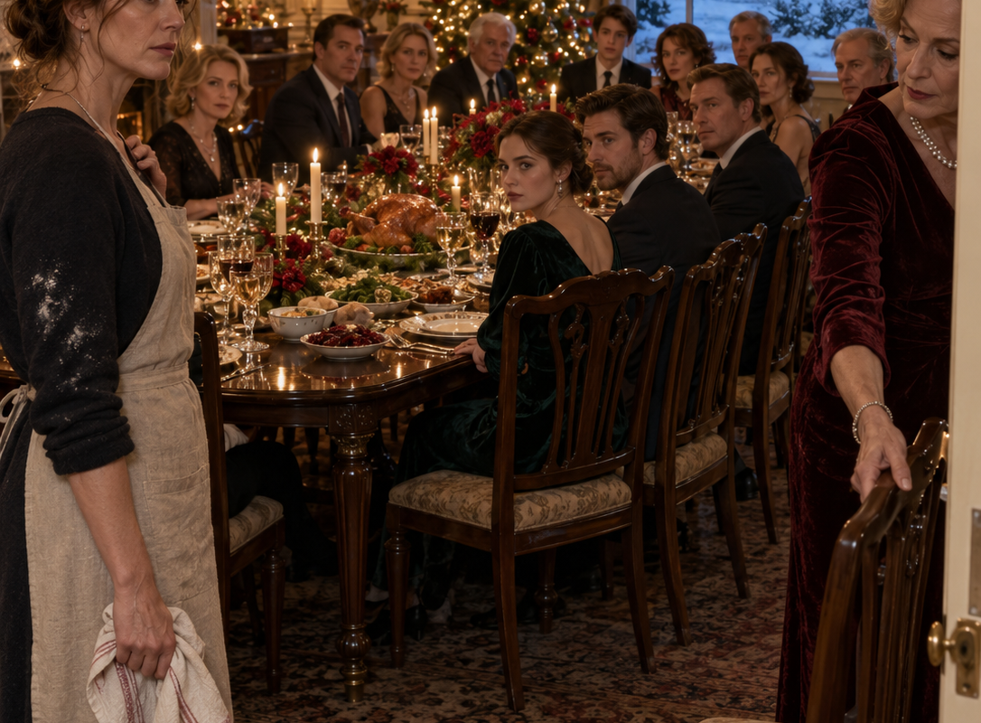 Her Family Made Her Cook Christmas Dinner but Gave Her No Chair—Then Mafia Boss Gideon Ashborne Found the 22-Year-Old Bakery Dream Clare Had Hidden Away, and She Discovered Being Seen Was Not the Same as Being Saved