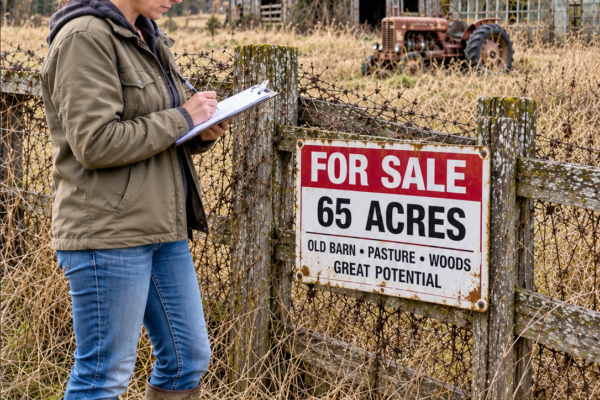 She Bought 65 Abandoned Acres—Then Twenty “Useless” Acres Revealed the Farm’s Forgotten Past